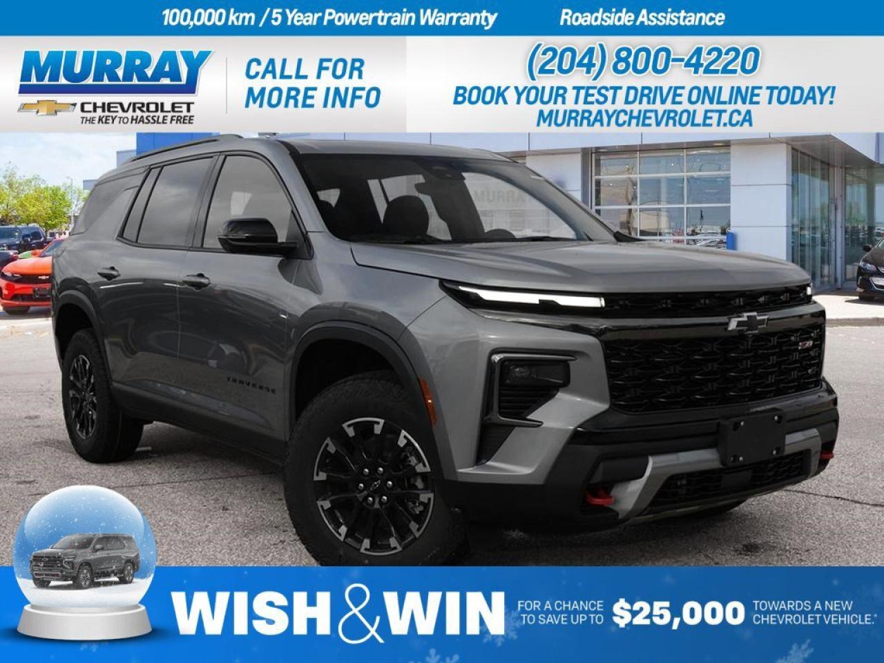 New 2026 Chevrolet Traverse Z71 for sale in Winnipeg, MB