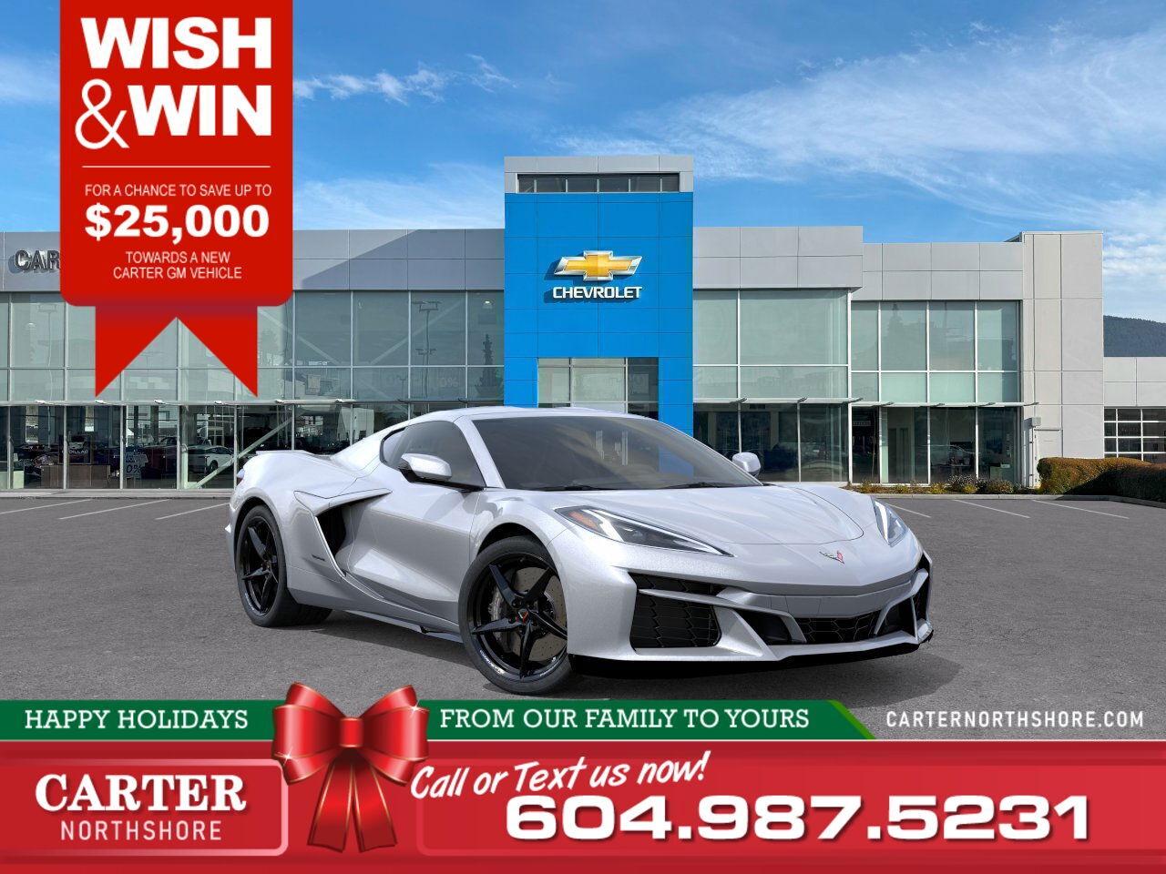 New 2026 Chevrolet Corvette 1LZ | Mag Ride Control/Driver Assist/Sound Enhance for sale in North Vancouver, BC