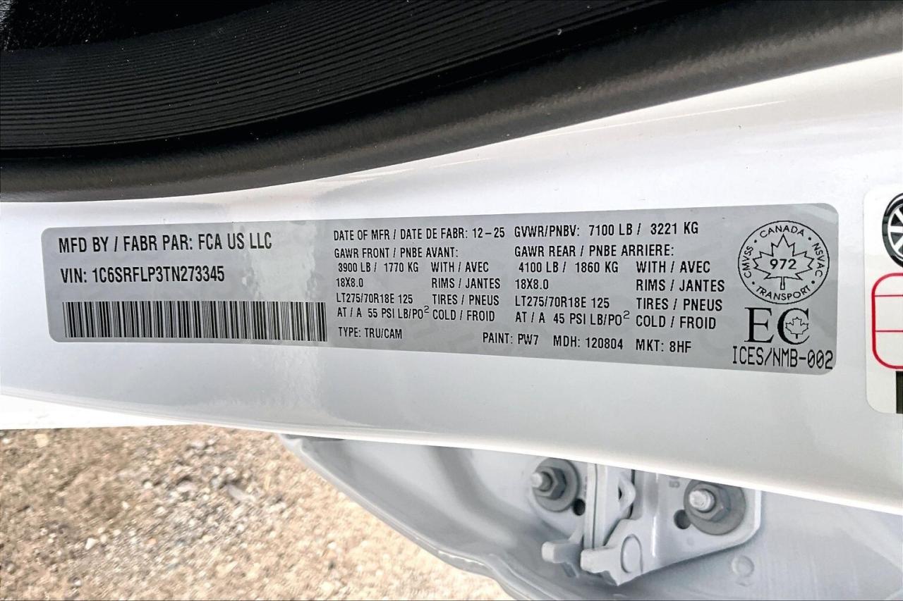 2026 RAM 1500 REBEL | Pano Roof | Lvl2 | Leather | Sport Hood Photo