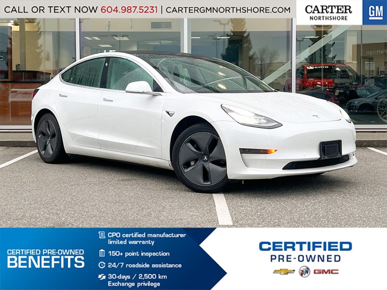 Used 2020 Tesla Model 3 STANDARD RANGE PLUS | Leather/Navigation for sale in North Vancouver, BC