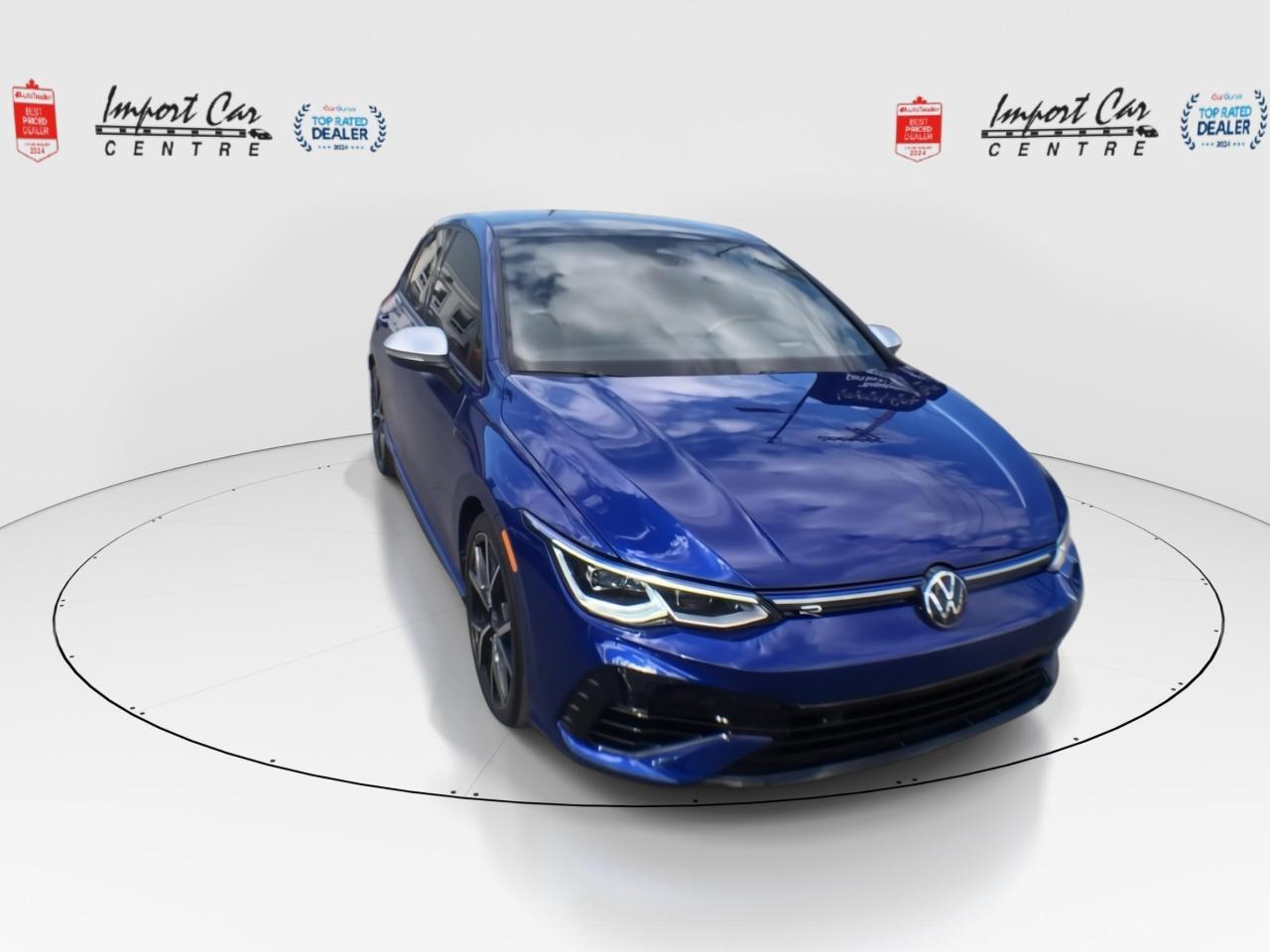 2024 Volkswagen Golf R ONLY 17KKM!!  LEATHER, PANO.ROOF, NAVI, HARMON KAR Photo2