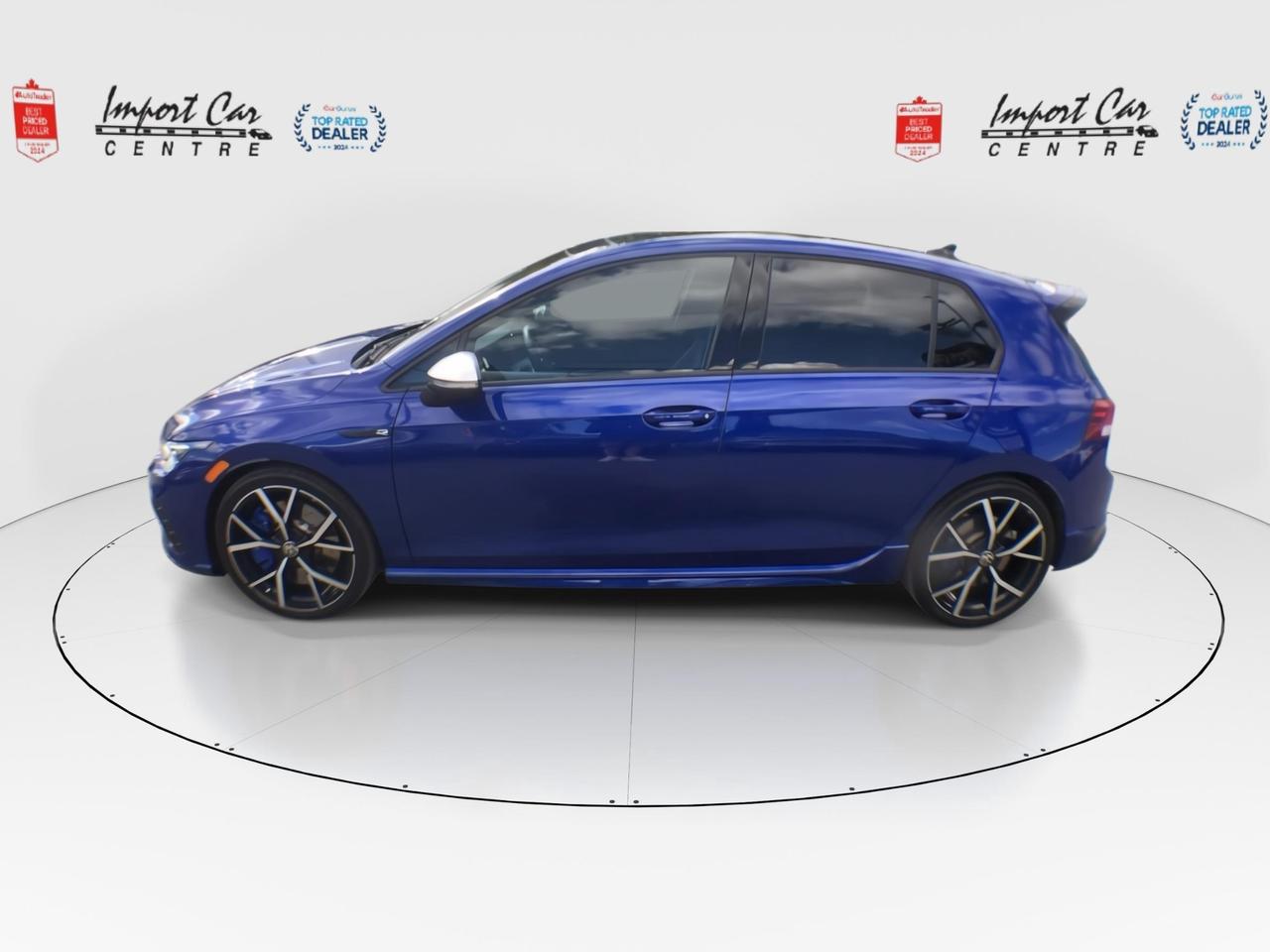 2024 Volkswagen Golf R ONLY 17KKM!!  LEATHER, PANO.ROOF, NAVI, HARMON KAR Photo