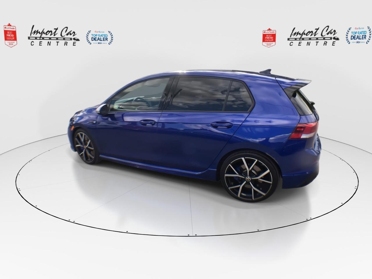2024 Volkswagen Golf R ONLY 17KKM!!  LEATHER, PANO.ROOF, NAVI, HARMON KAR Photo