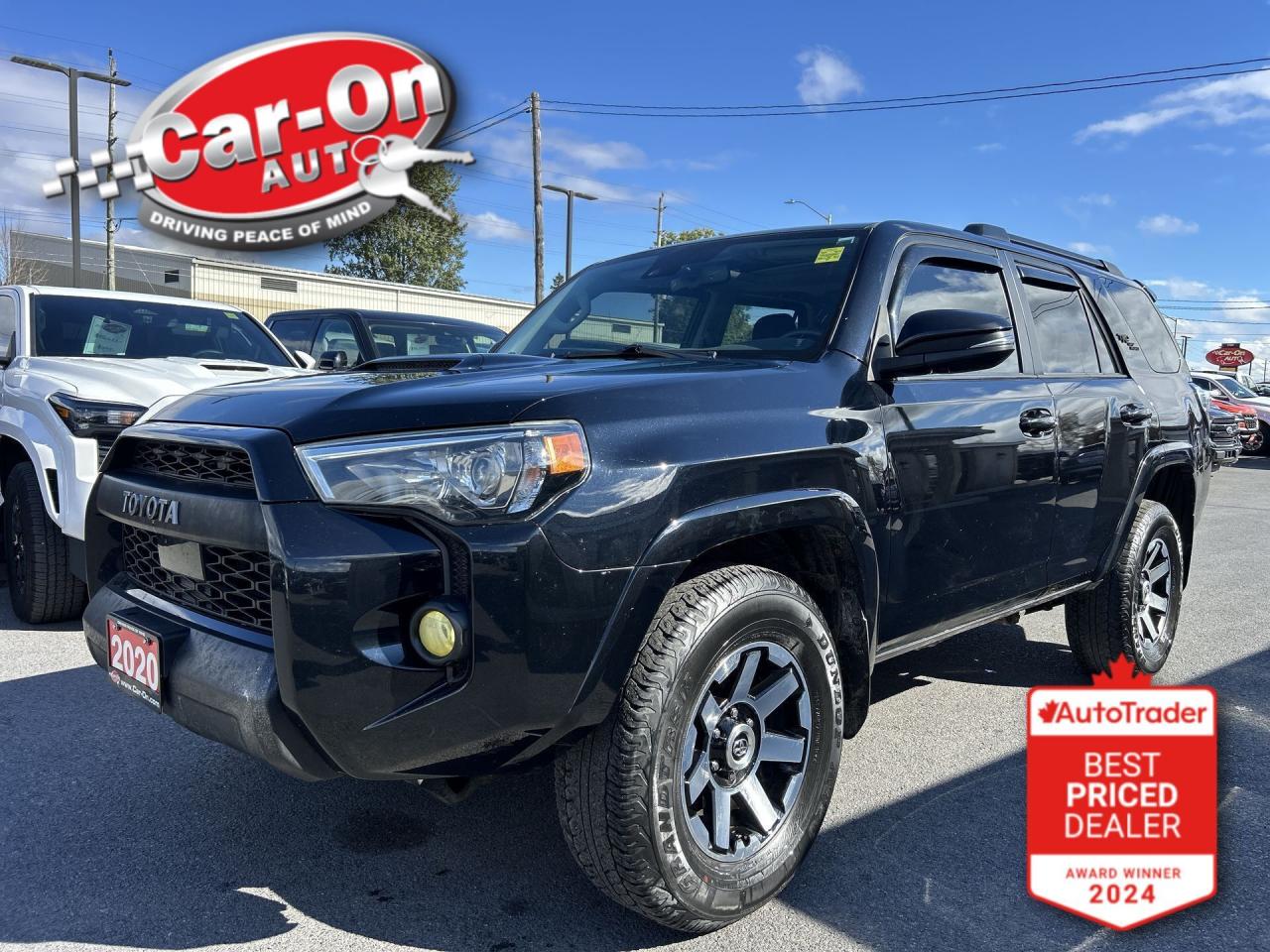 Used 2020 Toyota 4Runner TRD-OFF ROAD 4X4 | HTD LEATHER | SUNROOF | CARPLAY for sale in Ottawa, ON