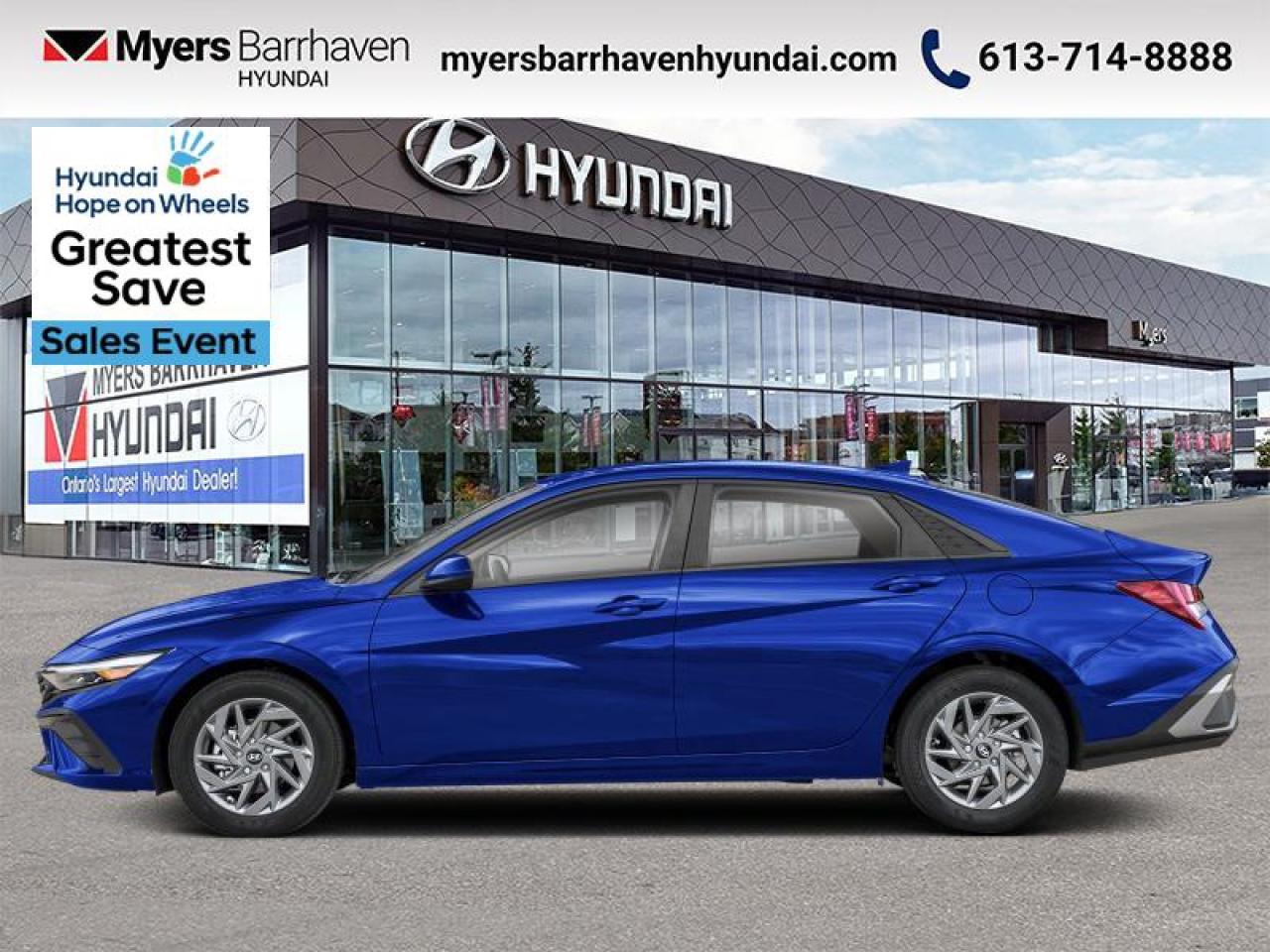 New 2025 Hyundai Elantra Preferred  - Remote Start - $193 B/W for sale in Nepean, ON