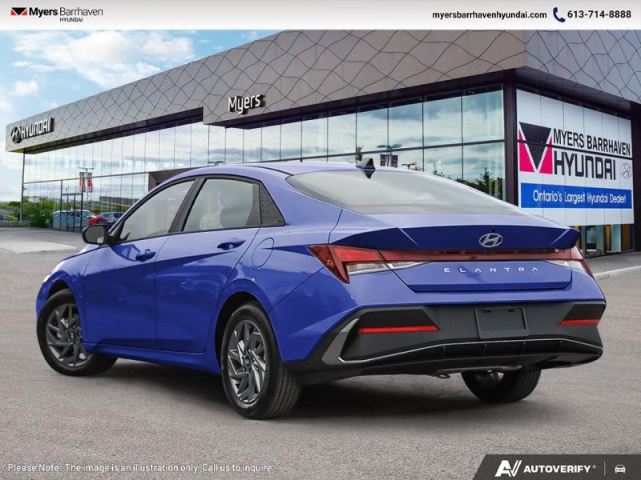 2025 Hyundai Elantra Preferred  - Remote Start - $193 B/W Photo