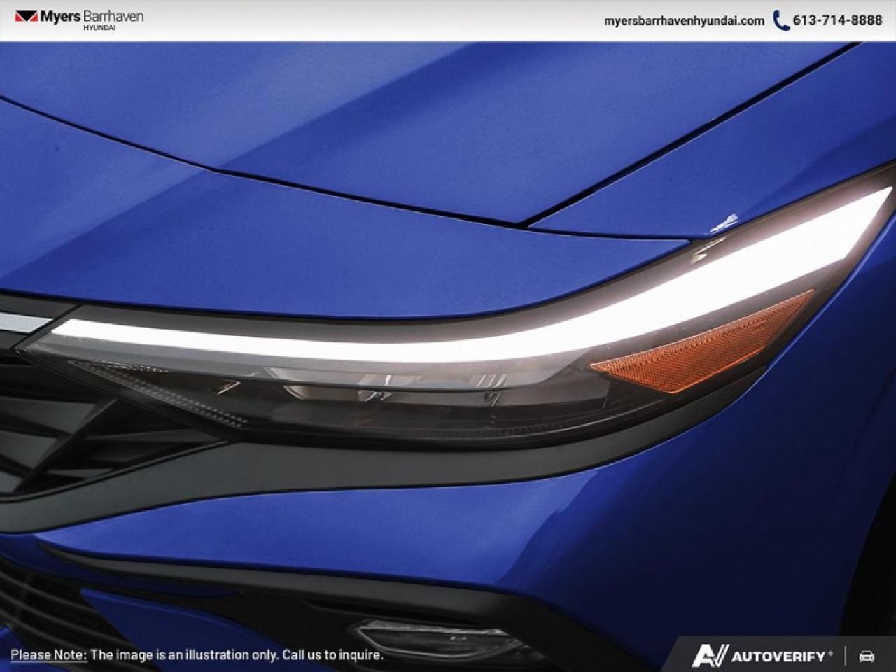 2025 Hyundai Elantra Preferred  - Remote Start - $193 B/W Photo