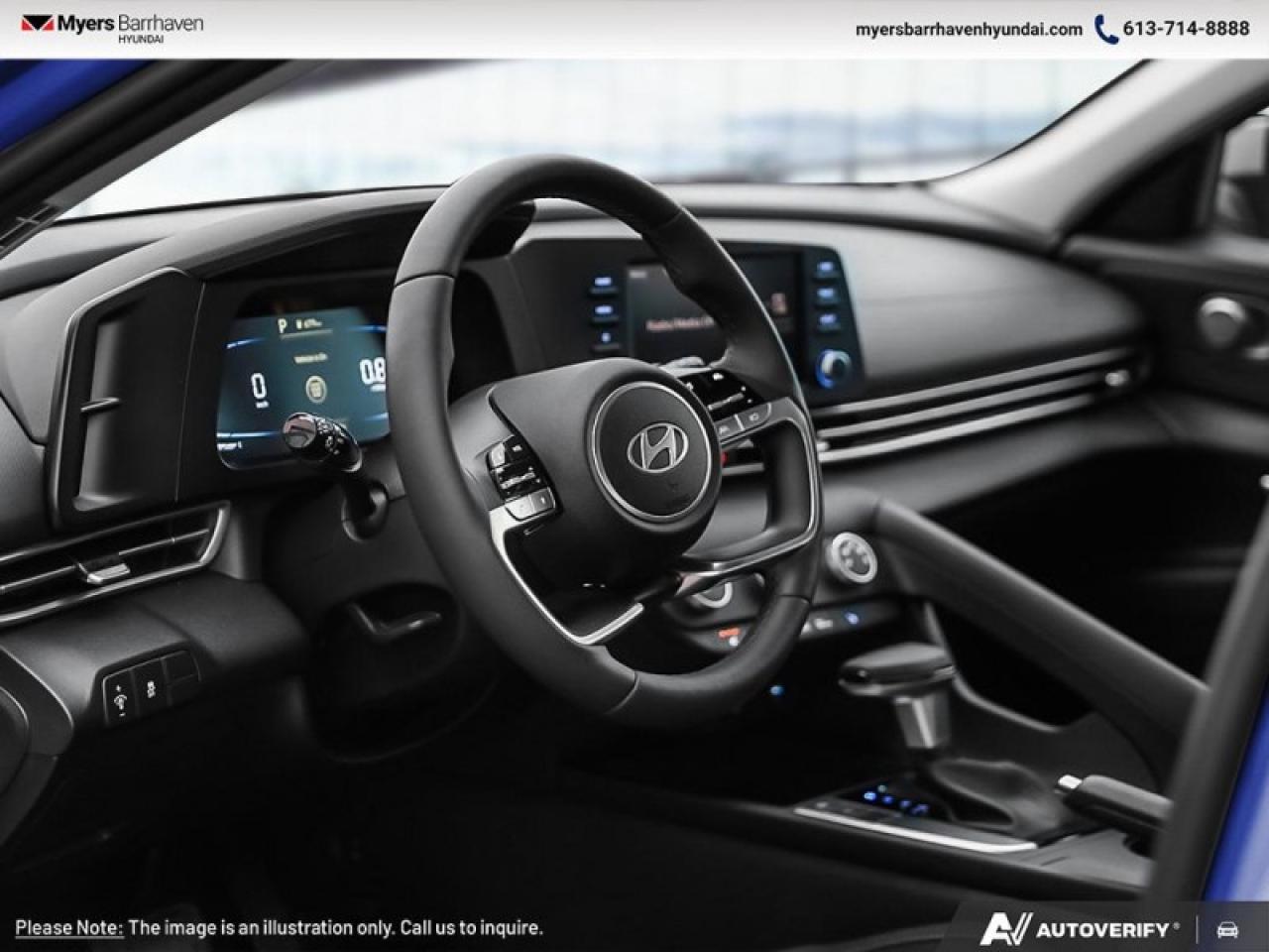 2025 Hyundai Elantra Preferred  - Remote Start - $193 B/W Photo