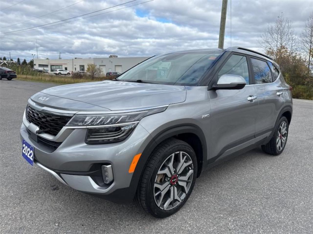 Used 2022 Kia Seltos SX Turbo  Accident Free on Carfax Report - $186 B/W for sale in Timmins, ON