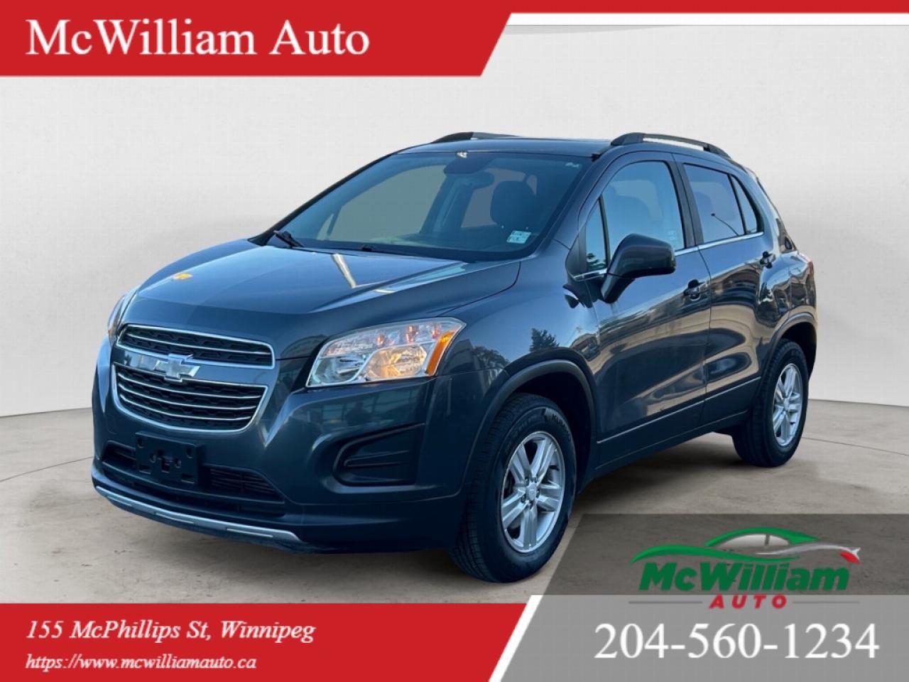 Used 2016 Chevrolet Trax LT AWD |Perfect Service Record | Excellent Condition | for sale in Winnipeg, MB