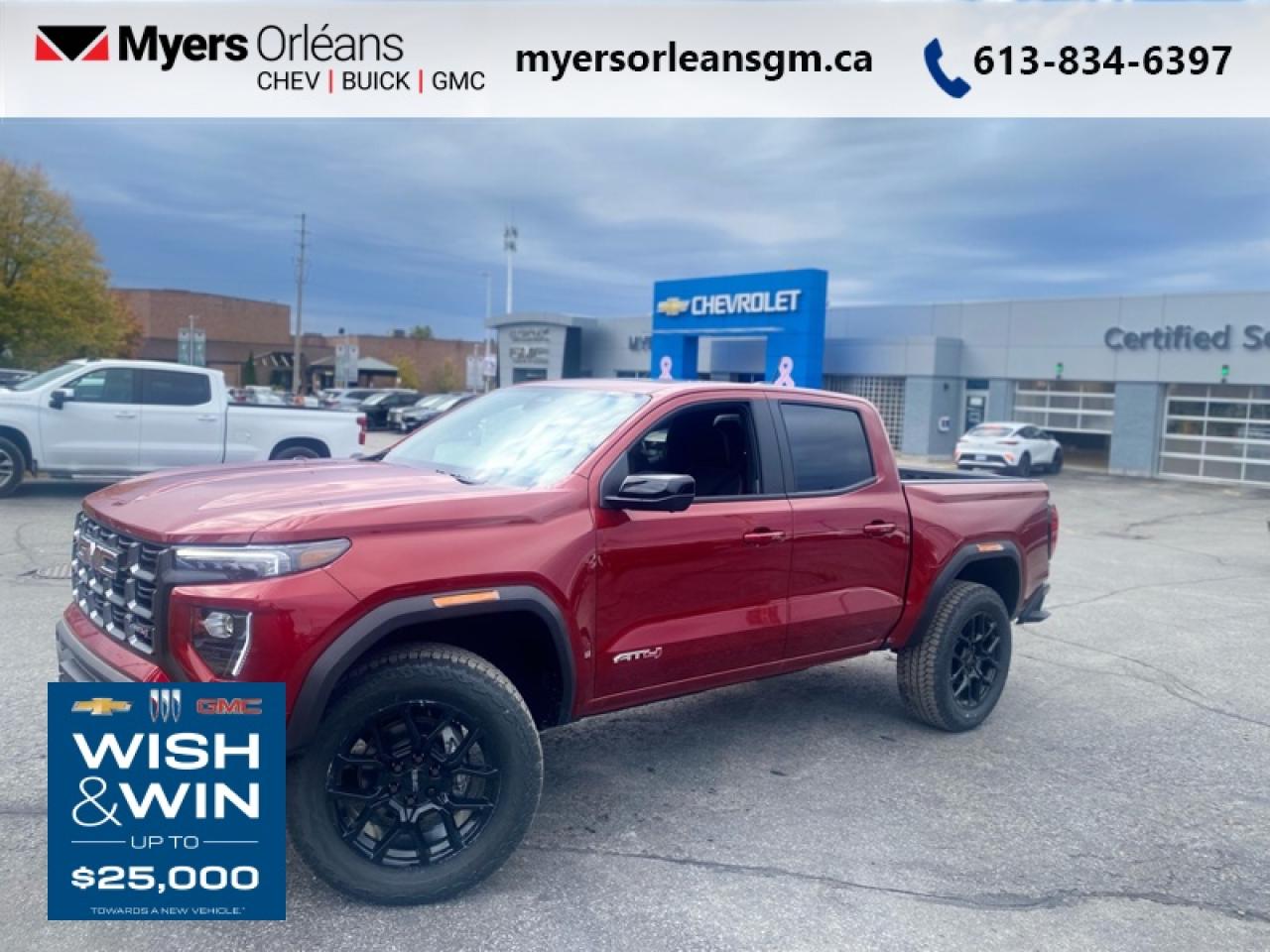 New 2026 GMC Canyon AT4  - Leather Seats for sale in Orleans, ON