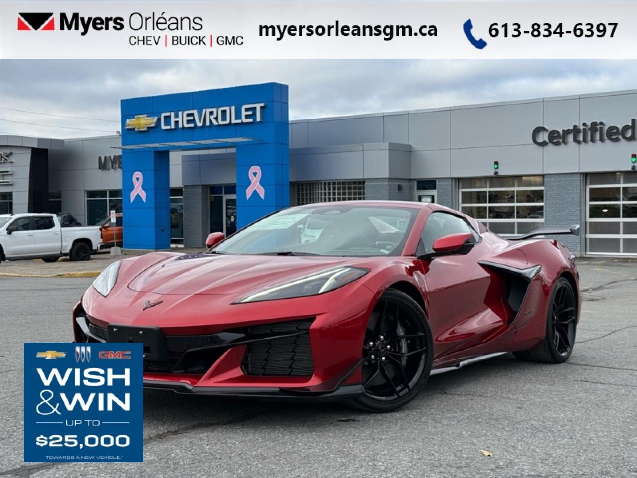 New 2026 Chevrolet Corvette Z06 Convertible  - Leather Seats for sale in Orleans, ON