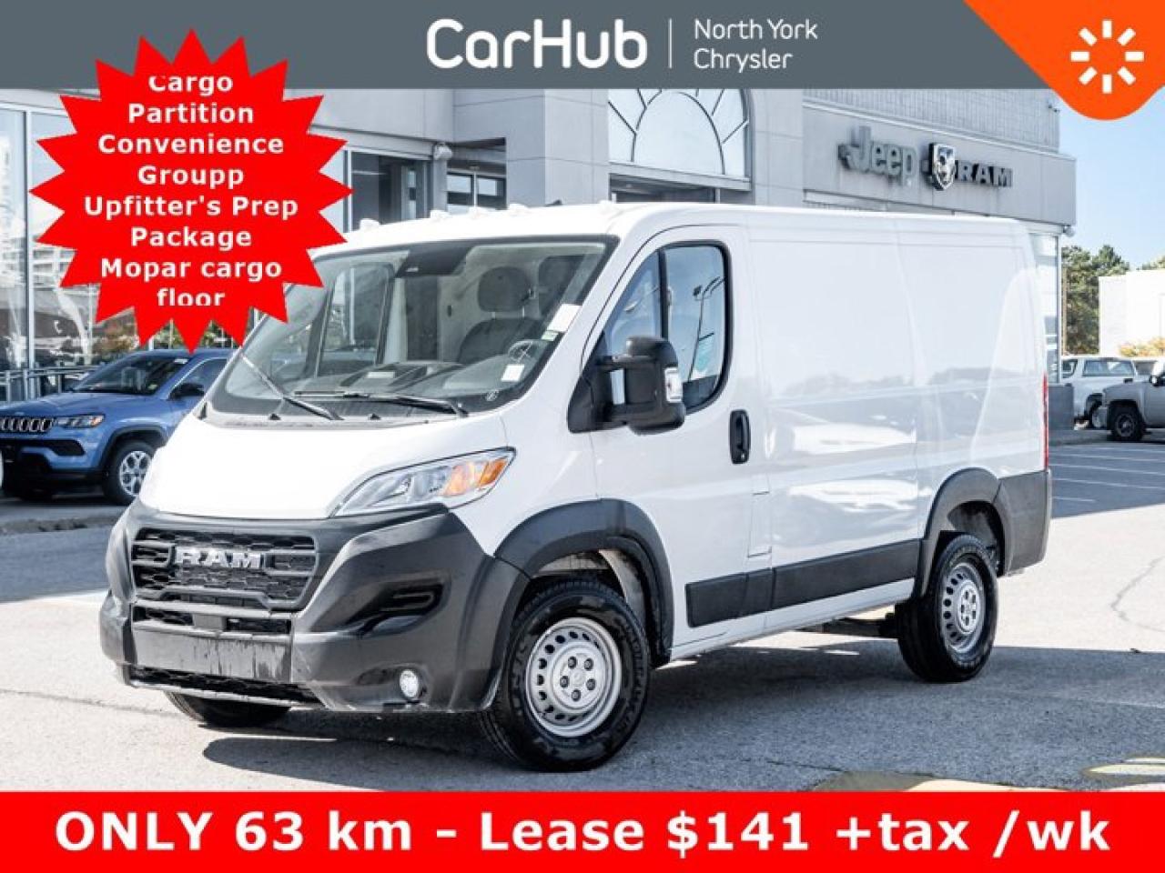 2025 RAM Cargo Van ProMaster 1500 118'' WB Cargo Partition Conv. Grp Upfitter's Prep Package Photo0