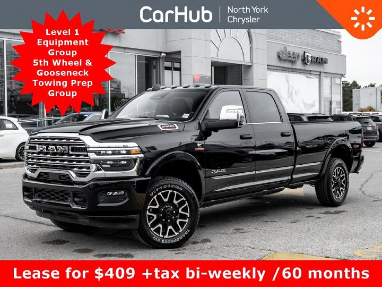 Used 2025 RAM 2500 Limited Crew Cab 8' Box Level 1 Equipment Group  5th Wheel & Gooseneck Towing Prep Group for sale in Thornhill, ON
