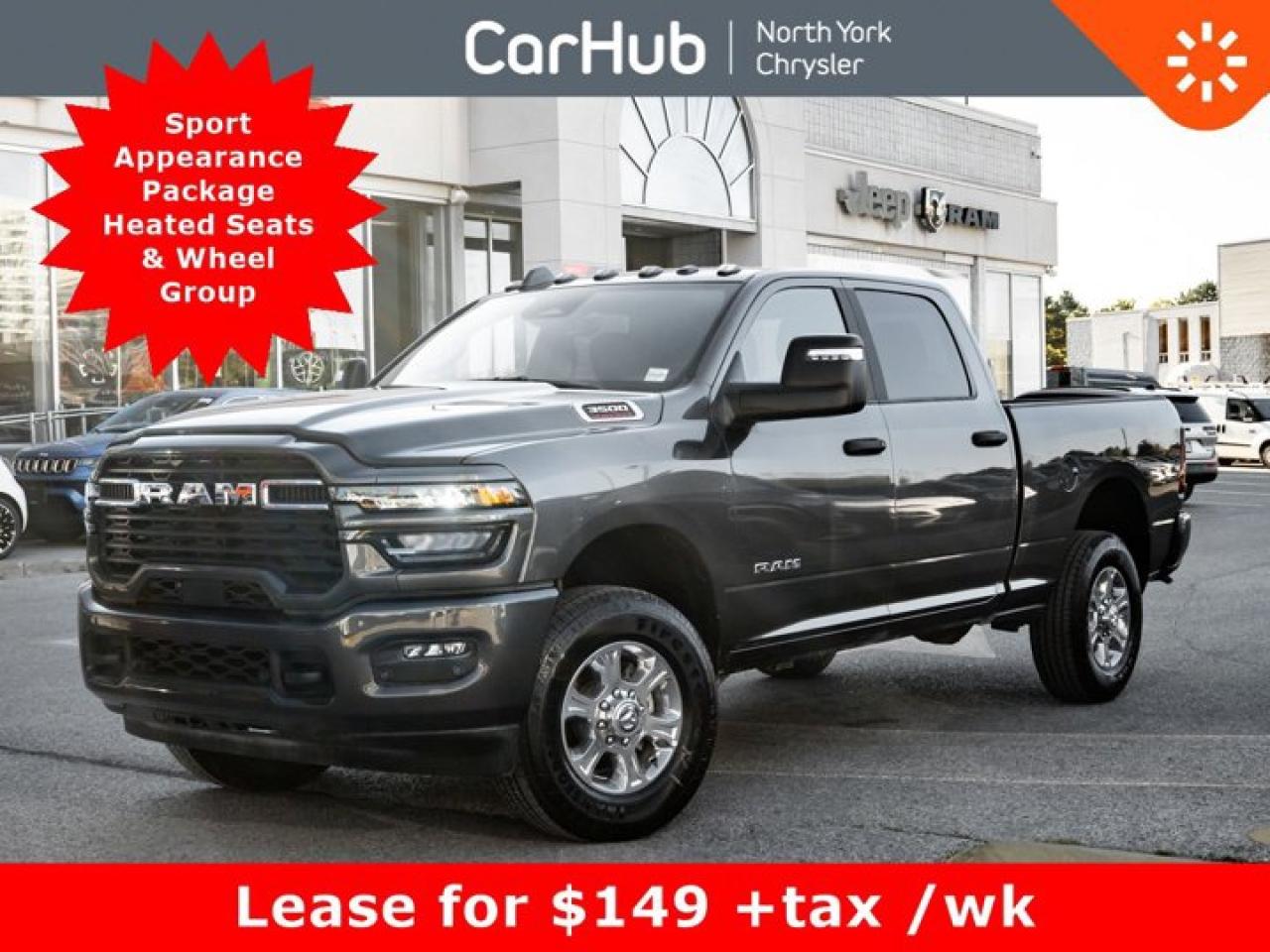Used 2025 RAM 3500 Big Horn Crew Cab 6'4'' Box Sport Appearance Package   Heated Seats & Wheel Group for sale in Thornhill, ON