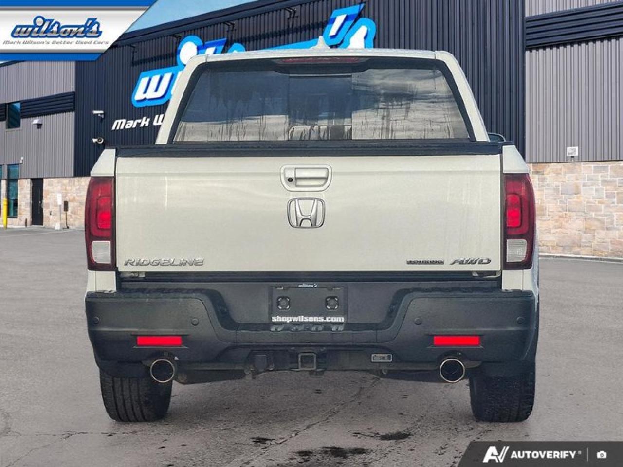 2021 Honda Ridgeline Touring AWD | Leather | Sunroof | Nav | Adaptive Cruise | Heated Wheel + Seat | CarPlay & More ! Photo3