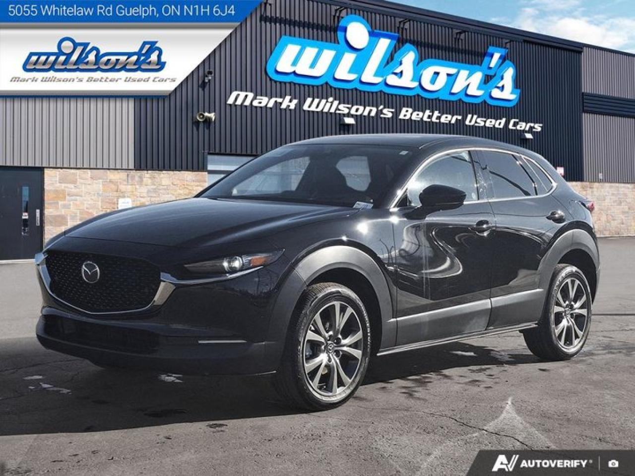 Used 2023 Mazda CX-30 GT AWD | Leather | Sunroof | Nav | Adaptive Cruise | 360 Camera | Bose Audio | CarPlay | and More ! for sale in Guelph, ON