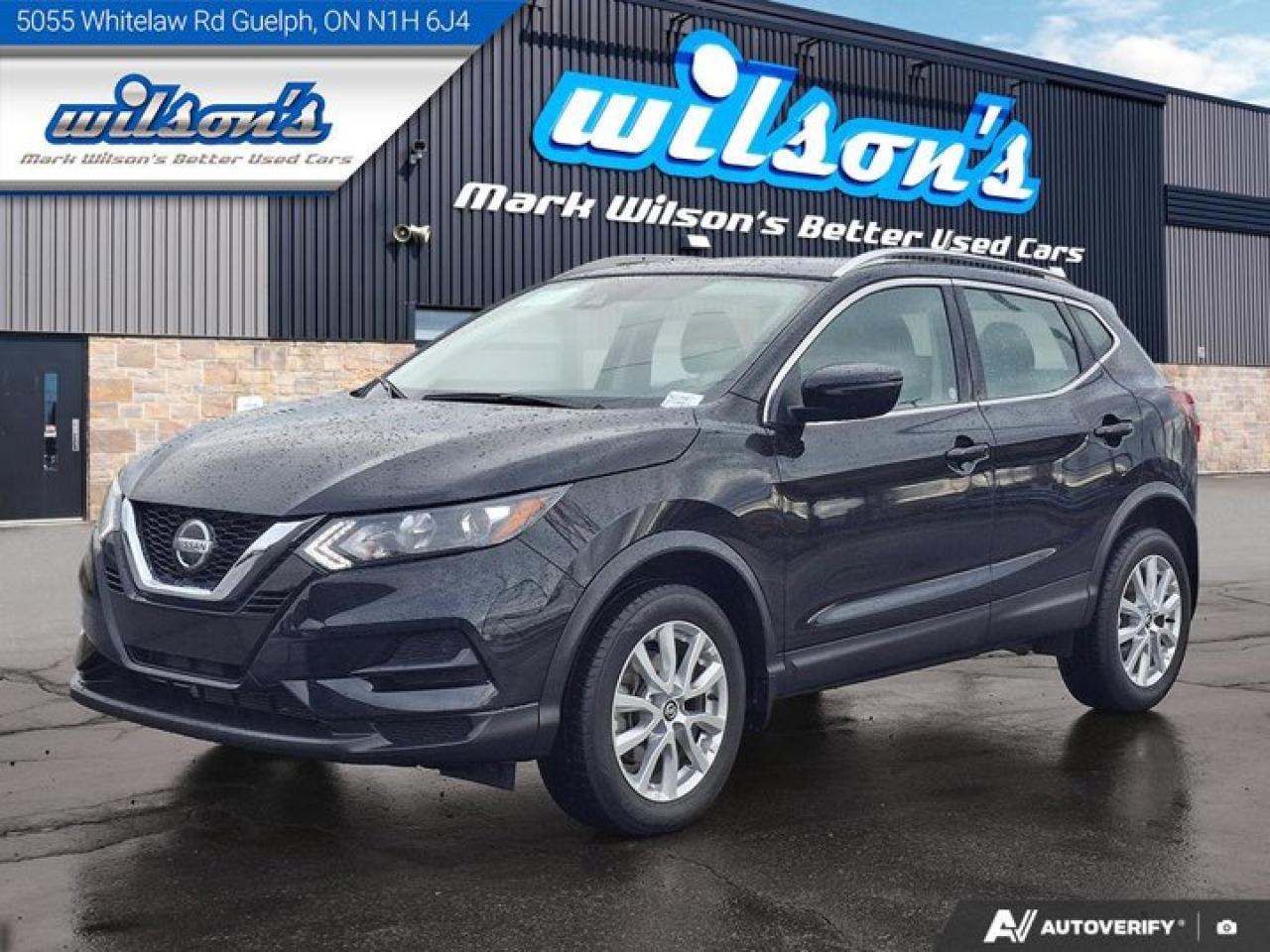 Used 2021 Nissan Qashqai SV | Sunroof | Heated Seats + Steering | Remote Start | CarPlay | Adaptive Cruise | BSM and More ! for sale in Guelph, ON