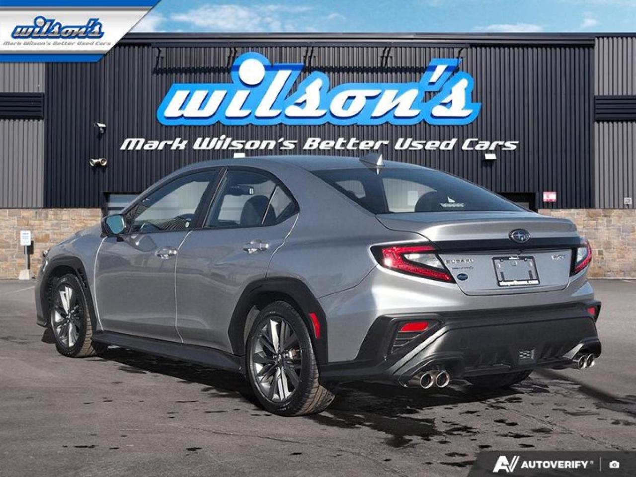 2023 Subaru WRX AWD | 6-Speed Manual | Heated Seats | CarPlay + Android | Rear Camera | Alloy Wheels and More ! Photo2