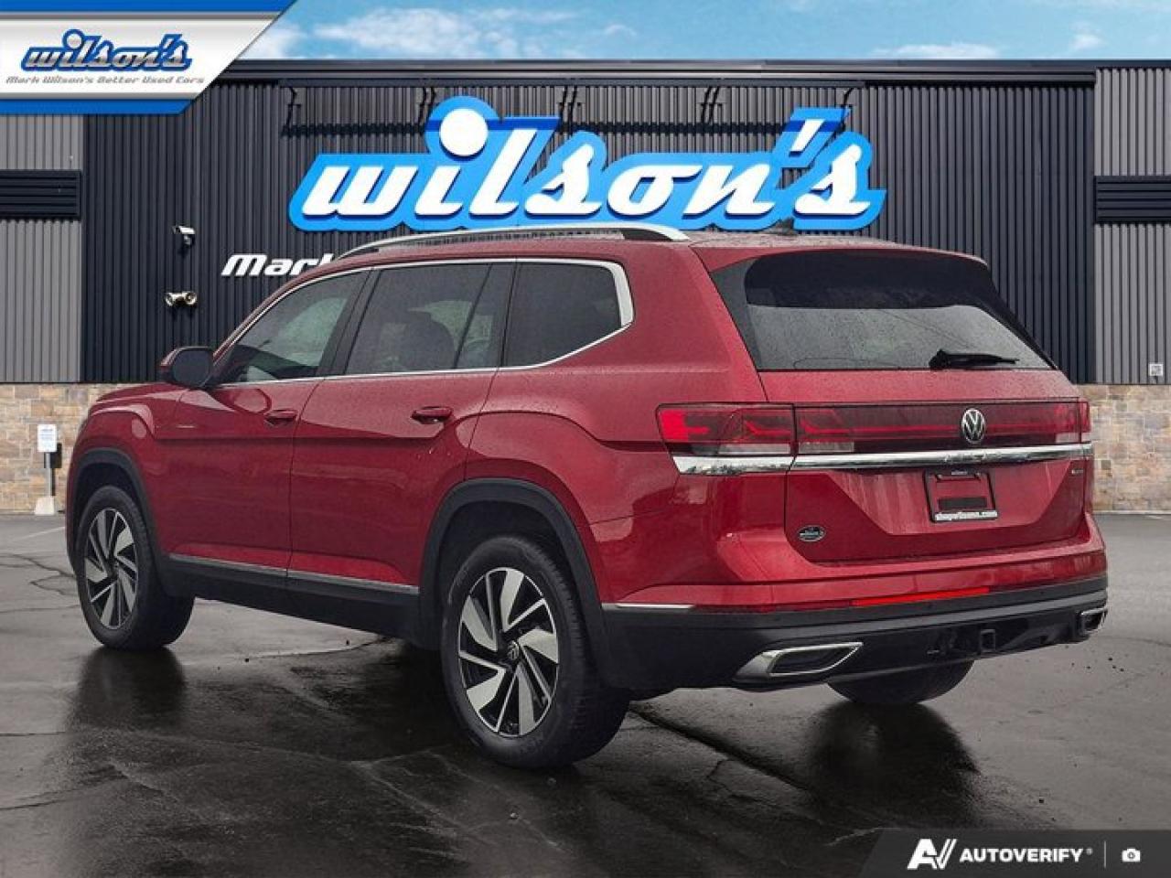 2024 Volkswagen Atlas Highline AWD | Leather | Nav | Pano Roof | Cooled + Heated Seats | Adaptive Cruise | and More ! Photo2