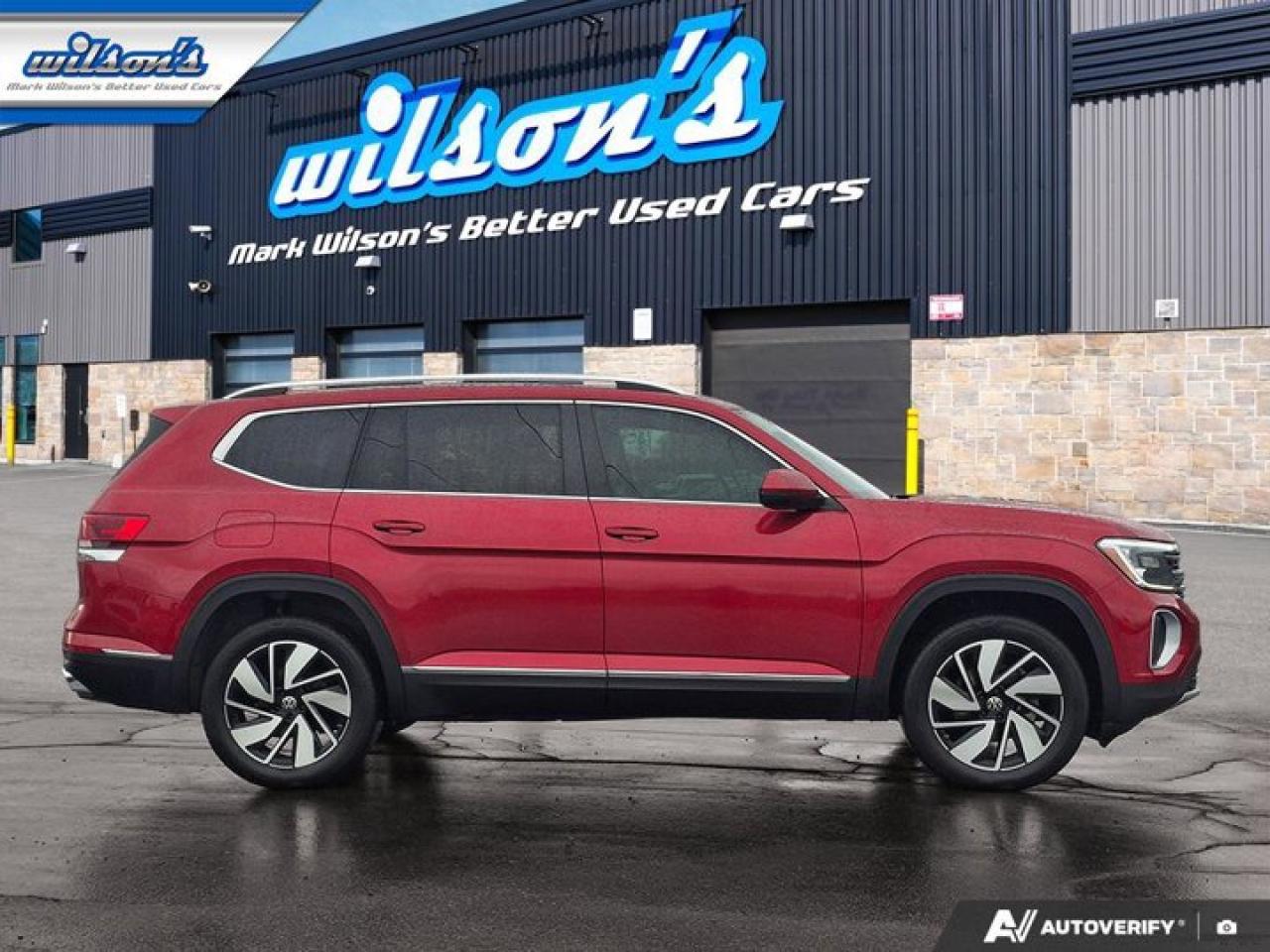 2024 Volkswagen Atlas Highline AWD | Leather | Nav | Pano Roof | Cooled + Heated Seats | Adaptive Cruise | and More ! Photo