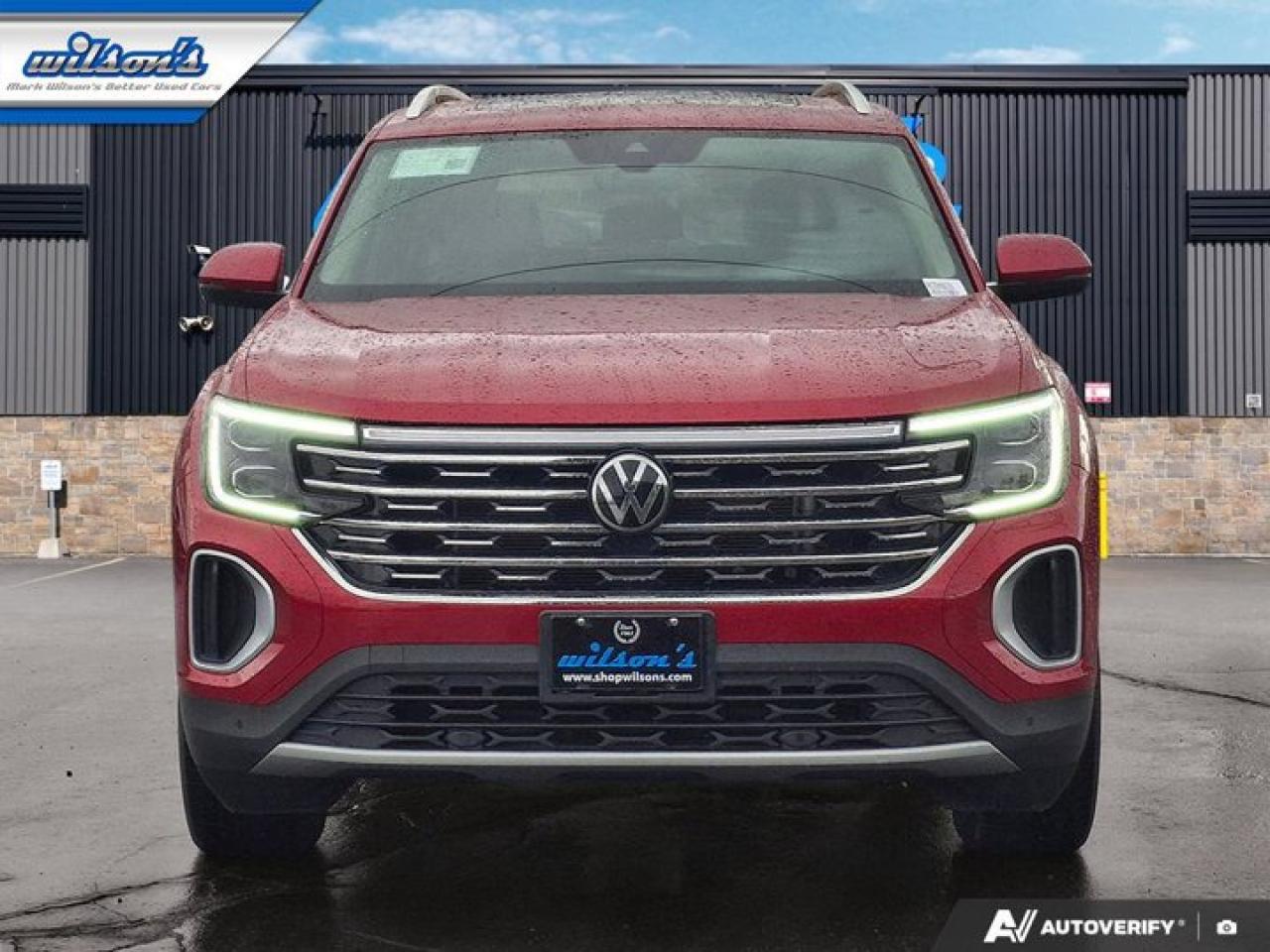 2024 Volkswagen Atlas Highline AWD | Leather | Nav | Pano Roof | Cooled + Heated Seats | Adaptive Cruise | and More ! Photo