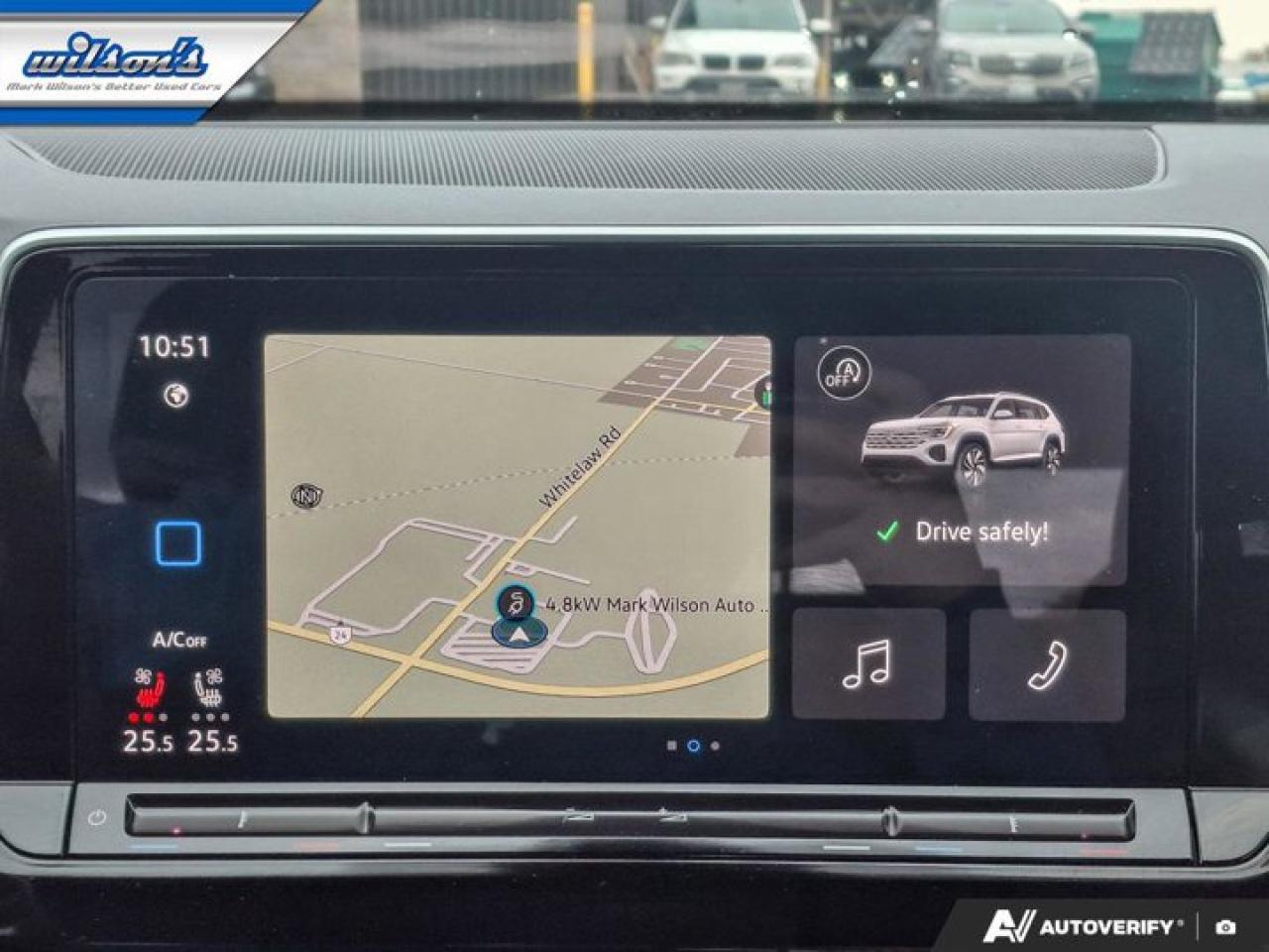 2024 Volkswagen Atlas Highline AWD | Leather | Nav | Pano Roof | Cooled + Heated Seats | Adaptive Cruise | and More ! Photo