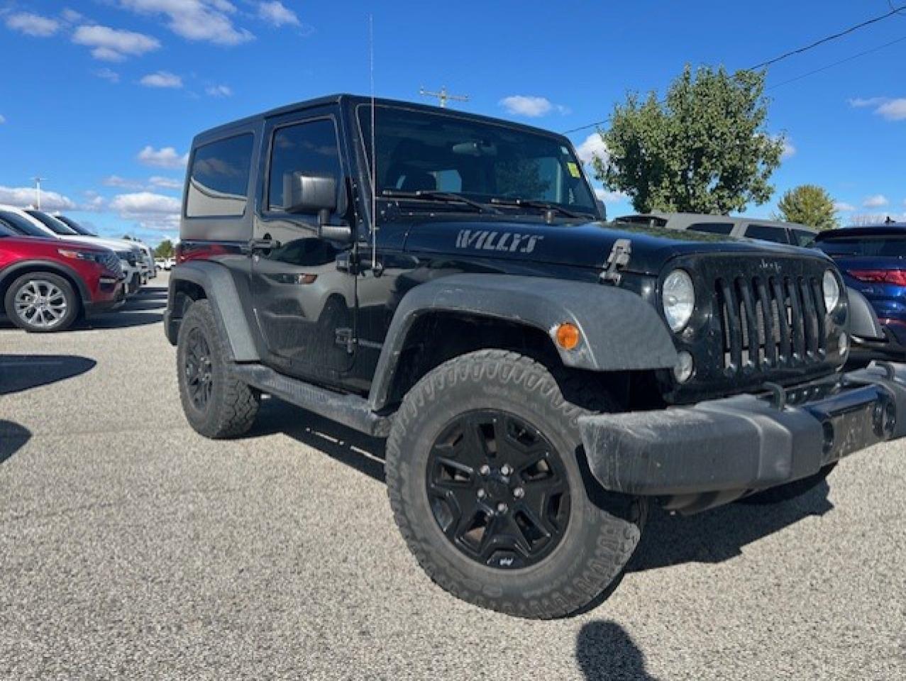 Used 2017 Jeep Wrangler 4WD 2dr Willys Wheeler for sale in Watford, ON