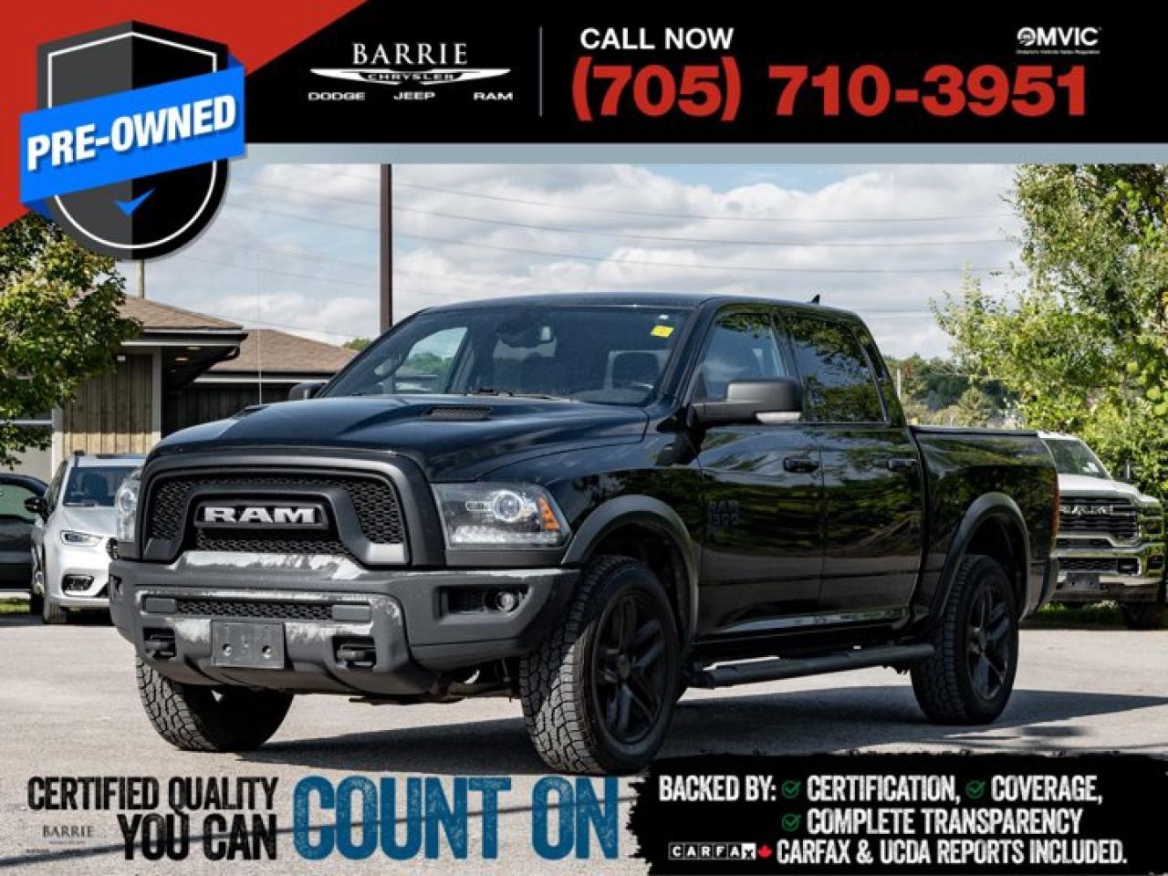 Used 2022 RAM 1500 Classic WARLOCK for sale in Barrie, ON