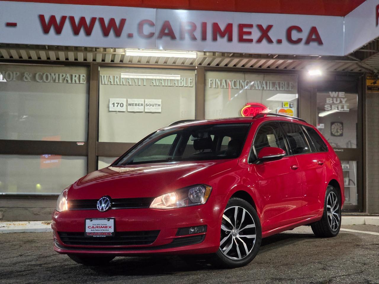 Great Condition, Accident Free Volkswagen Golf Sportwagen 4Motion! Equipped with a Panoramic Roof, Leather, Blind Spot Monitoring, Backup Camera, Heated Seats, Bluetooth, Cruise Control, Apple Car Play, Android Auto, Power Group, Dual Climate Control, Smart Key with Push Button Start, Alloy Wheels, Fog Lights