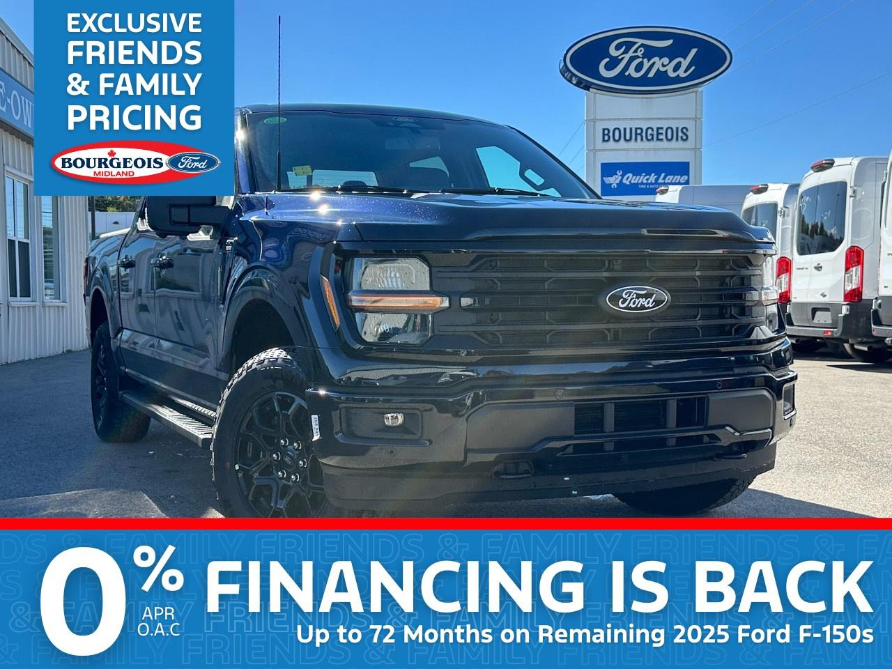 New 2025 Ford F-150 XLT 4WD SuperCrew 5.5' Box for sale in Midland, ON