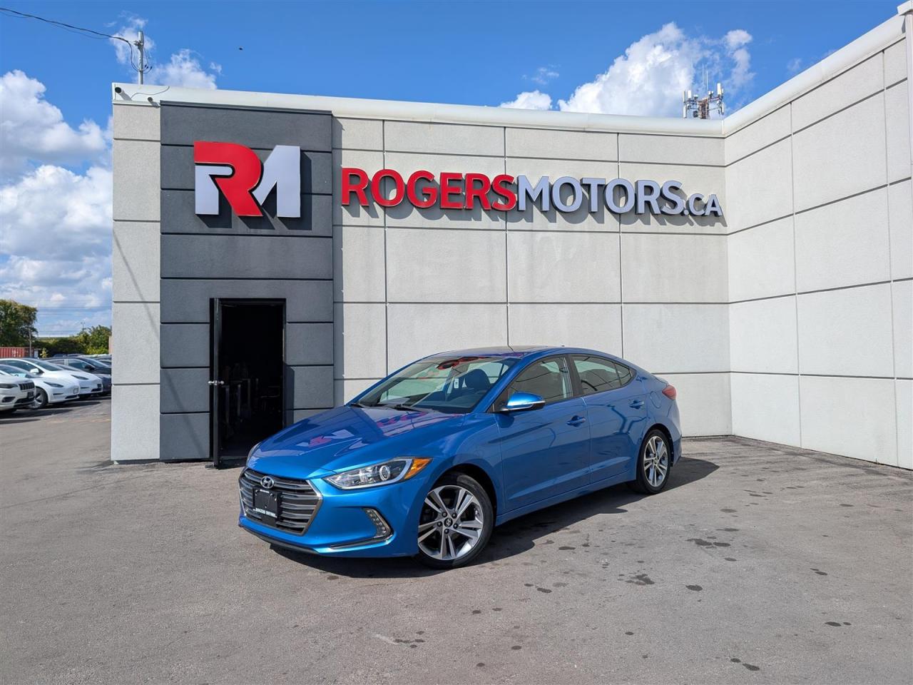 Used 2018 Hyundai Elantra LIMITED - SUNROOF - LEATHER - TECH FEATS for sale in Oakville, ON