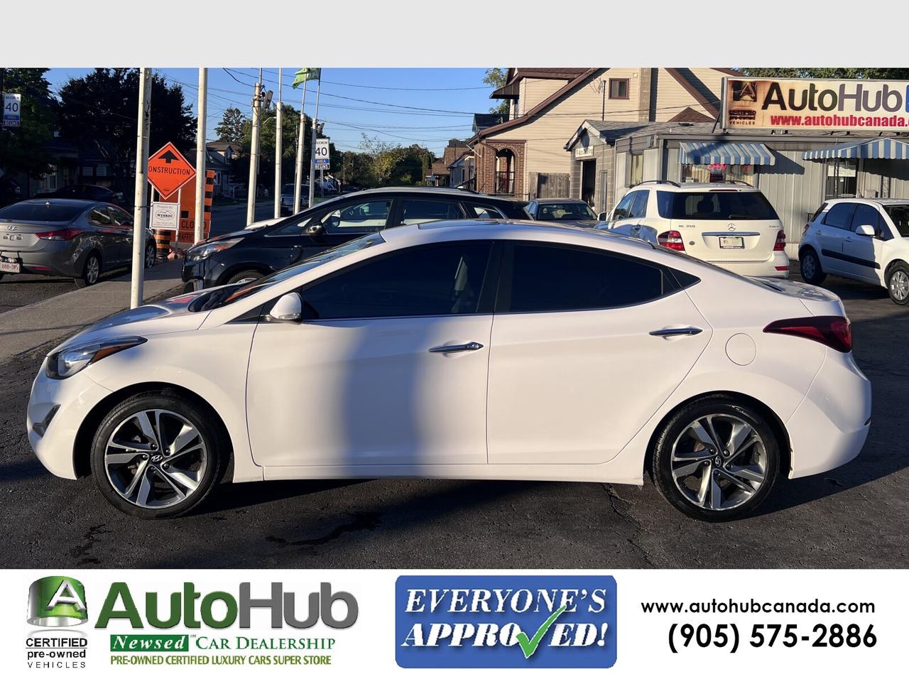 2016 Hyundai Elantra LIMITED-BACKUP CAMERA/HEATED SEATS&STEERING/LEATHER/SUNROOF/NAV Photo