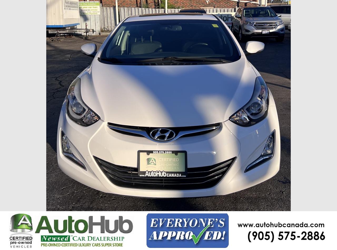 2016 Hyundai Elantra LIMITED-BACKUP CAMERA/HEATED SEATS&STEERING/LEATHER/SUNROOF/NAV Photo