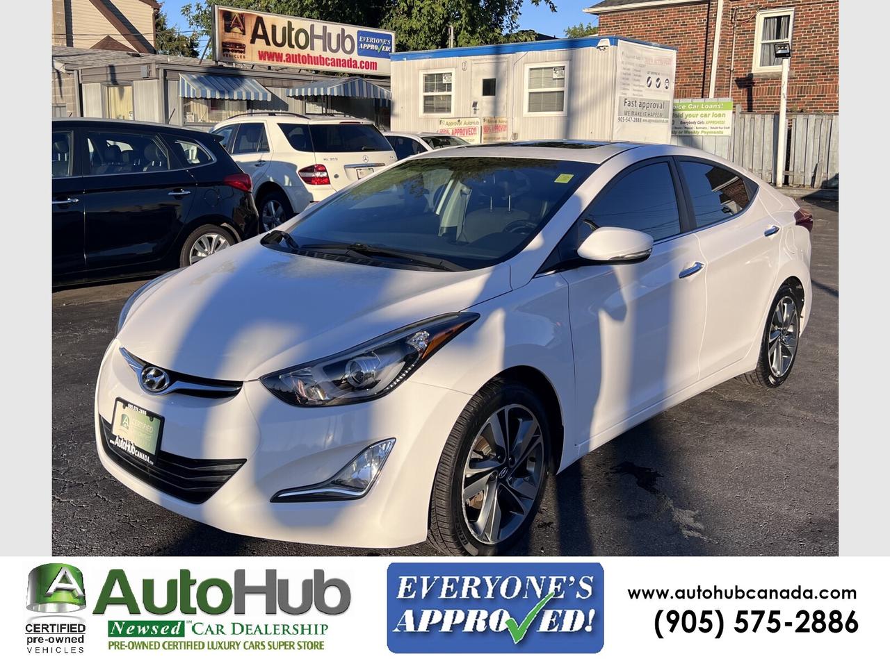 2016 Hyundai Elantra LIMITED-BACKUP CAMERA/HEATED SEATS&STEERING/LEATHER/SUNROOF/NAV Photo