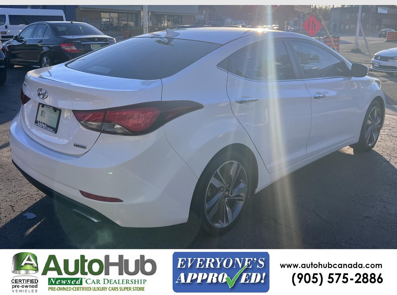 2016 Hyundai Elantra LIMITED-BACKUP CAMERA/HEATED SEATS&STEERING/LEATHER/SUNROOF/NAV Photo