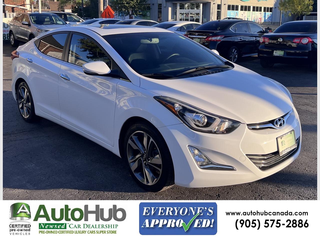 2016 Hyundai Elantra LIMITED-BACKUP CAMERA/HEATED SEATS&STEERING/LEATHER/SUNROOF/NAV Photo