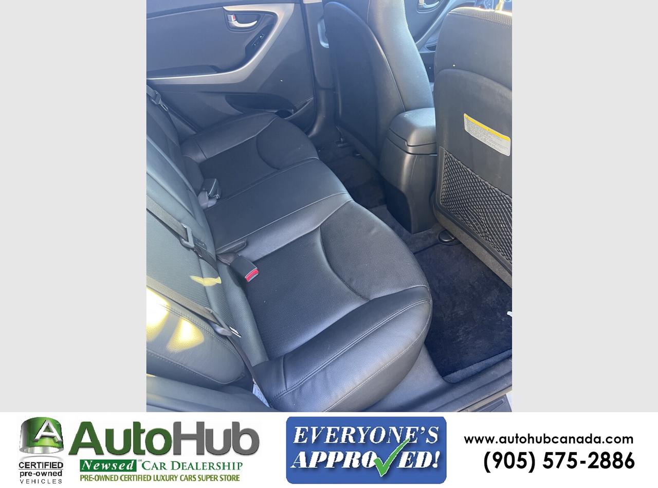 2016 Hyundai Elantra LIMITED-BACKUP CAMERA/HEATED SEATS&STEERING/LEATHER/SUNROOF/NAV Photo