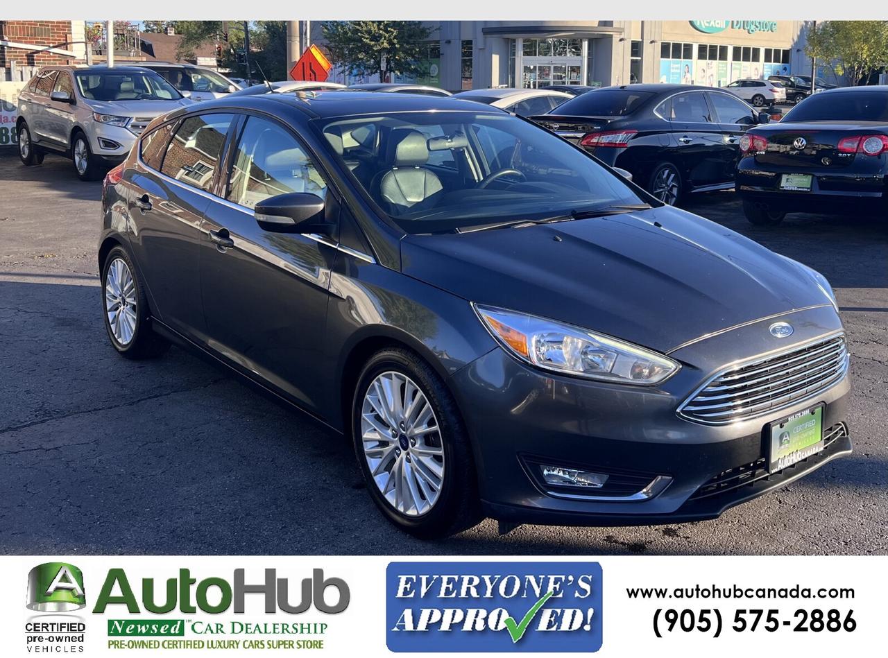 2018 Ford Focus TITANIUM-LEATHER/SUNROOF/HEATED SEATS/BACKUP CAMARA Photo