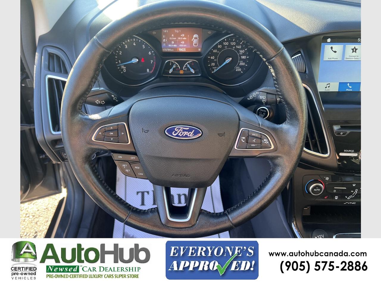 2018 Ford Focus TITANIUM-LEATHER/SUNROOF/HEATED SEATS/BACKUP CAMARA Photo