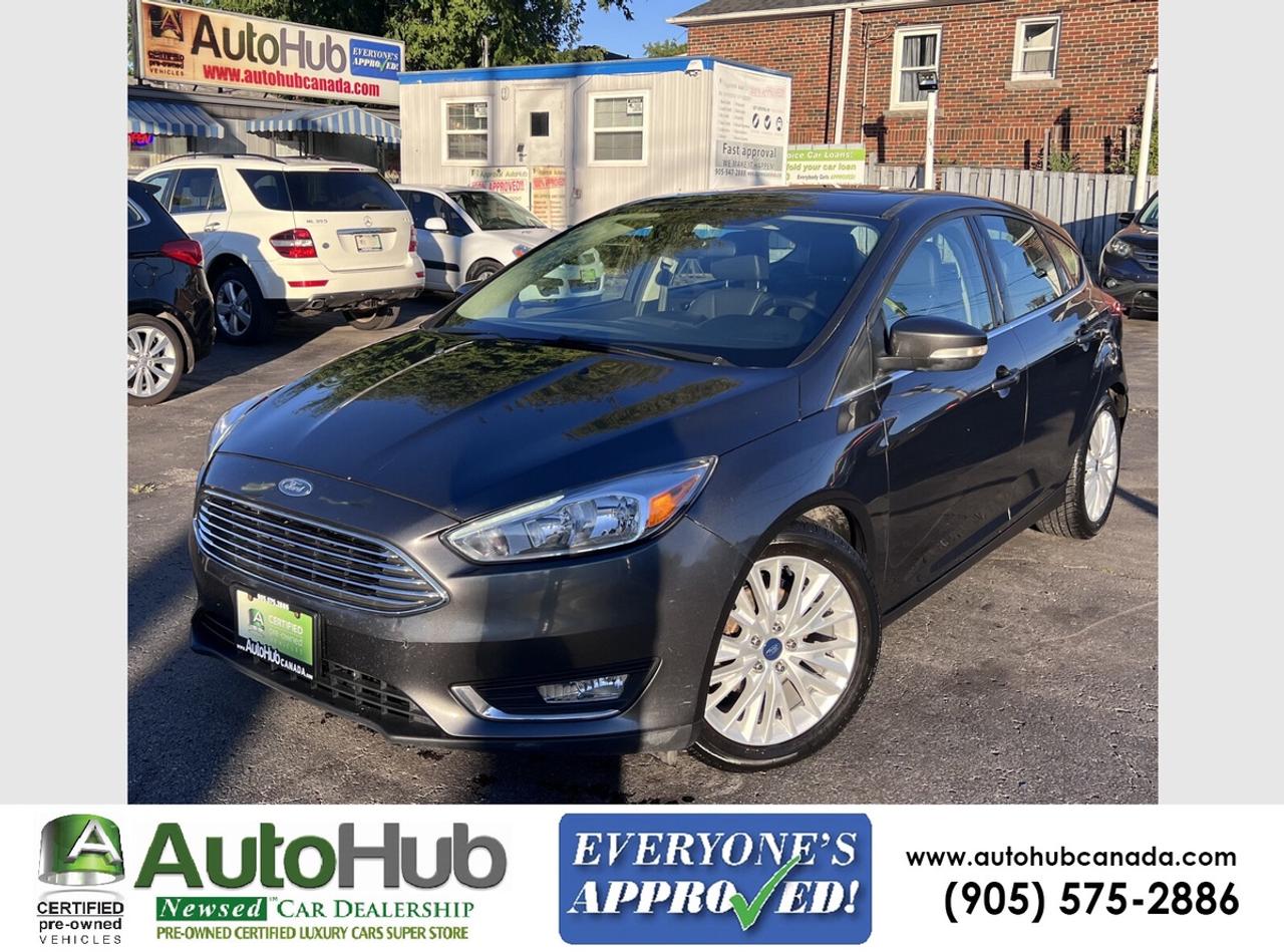 2018 Ford Focus TITANIUM-LEATHER/SUNROOF/HEATED SEATS/BACKUP CAMARA Photo