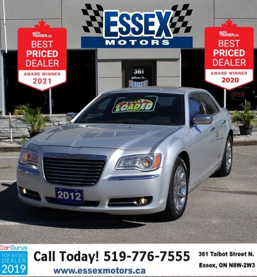 Used 2012 Chrysler 300 Limited*RWD*Heated Leather*Moon Roof*BT*Rear Cam for sale in Essex, ON