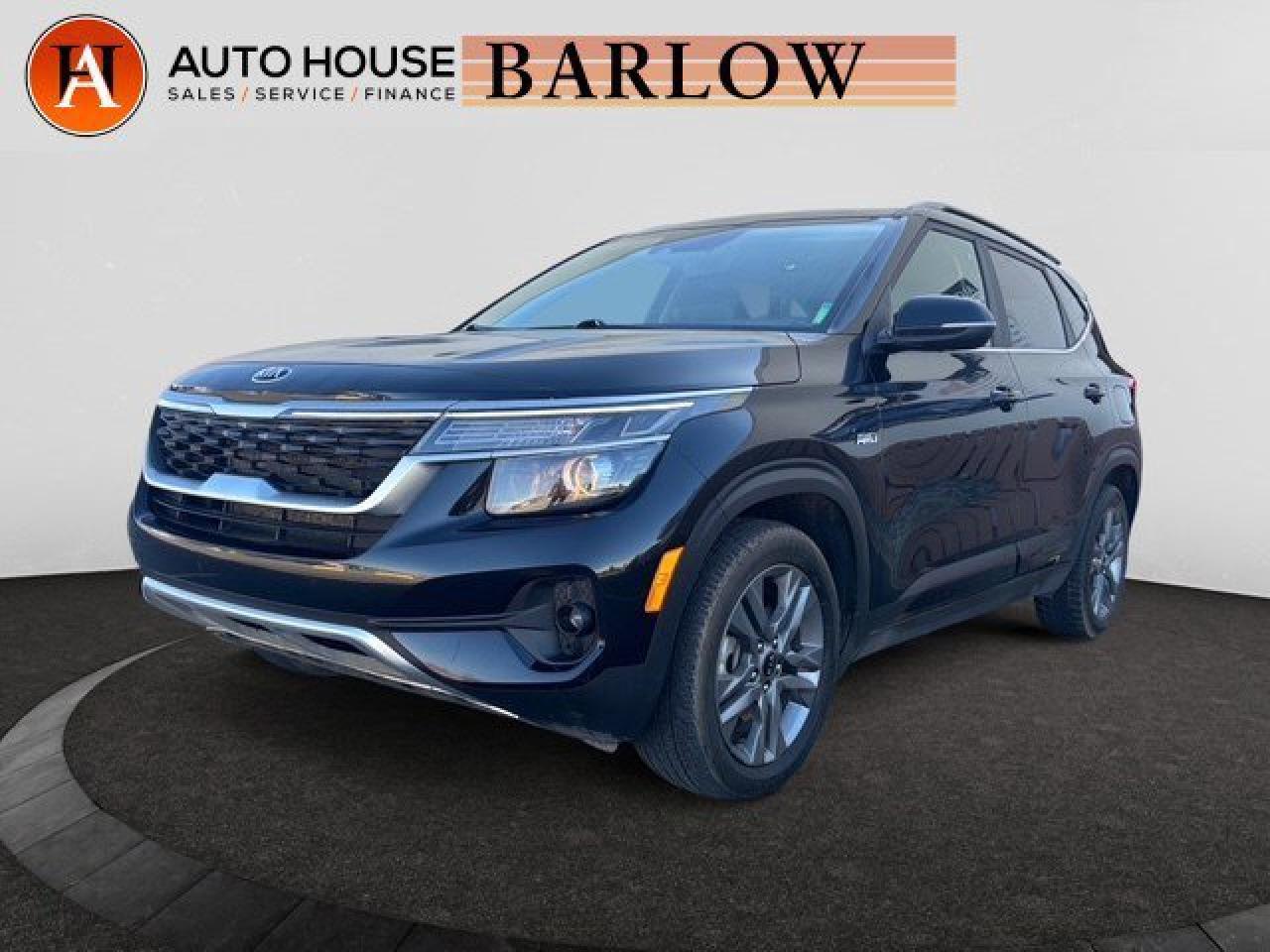 Used 2021 Kia Seltos EX BACKUP CAMERA SUNROOF LANE ASSIST REMOTE START HEATED LEATHER SEATS DRIVE MODES HEATED MIRRORS for sale in Calgary, AB