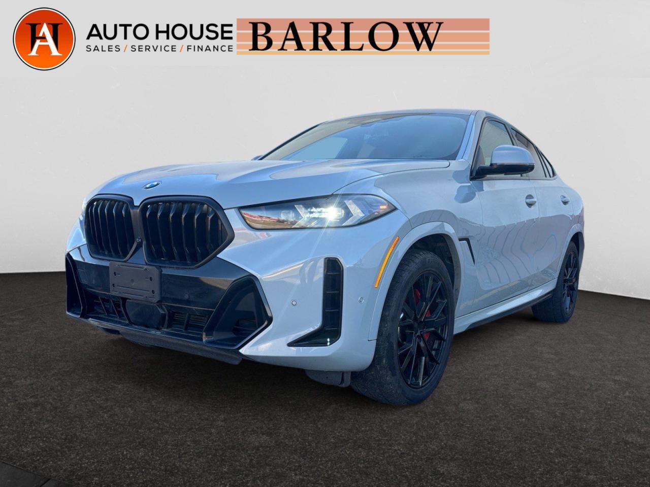 Used 2024 BMW X6 xDrive40i NAVIGATION PANORAMIC ROOF LANE ASSIST PADDLE SHIFTER DRIVE MODES HEATED LEATHER SEATS for sale in Calgary, AB