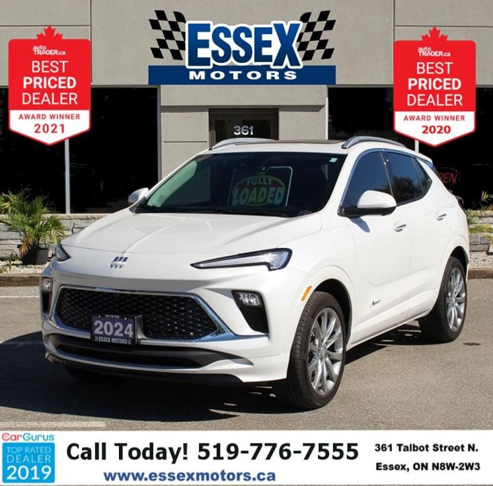 Used 2024 Buick Encore GX Avenir*Low Ks*AWD*Heated Leather*Moon Roof*CarPlay for sale in Essex, ON