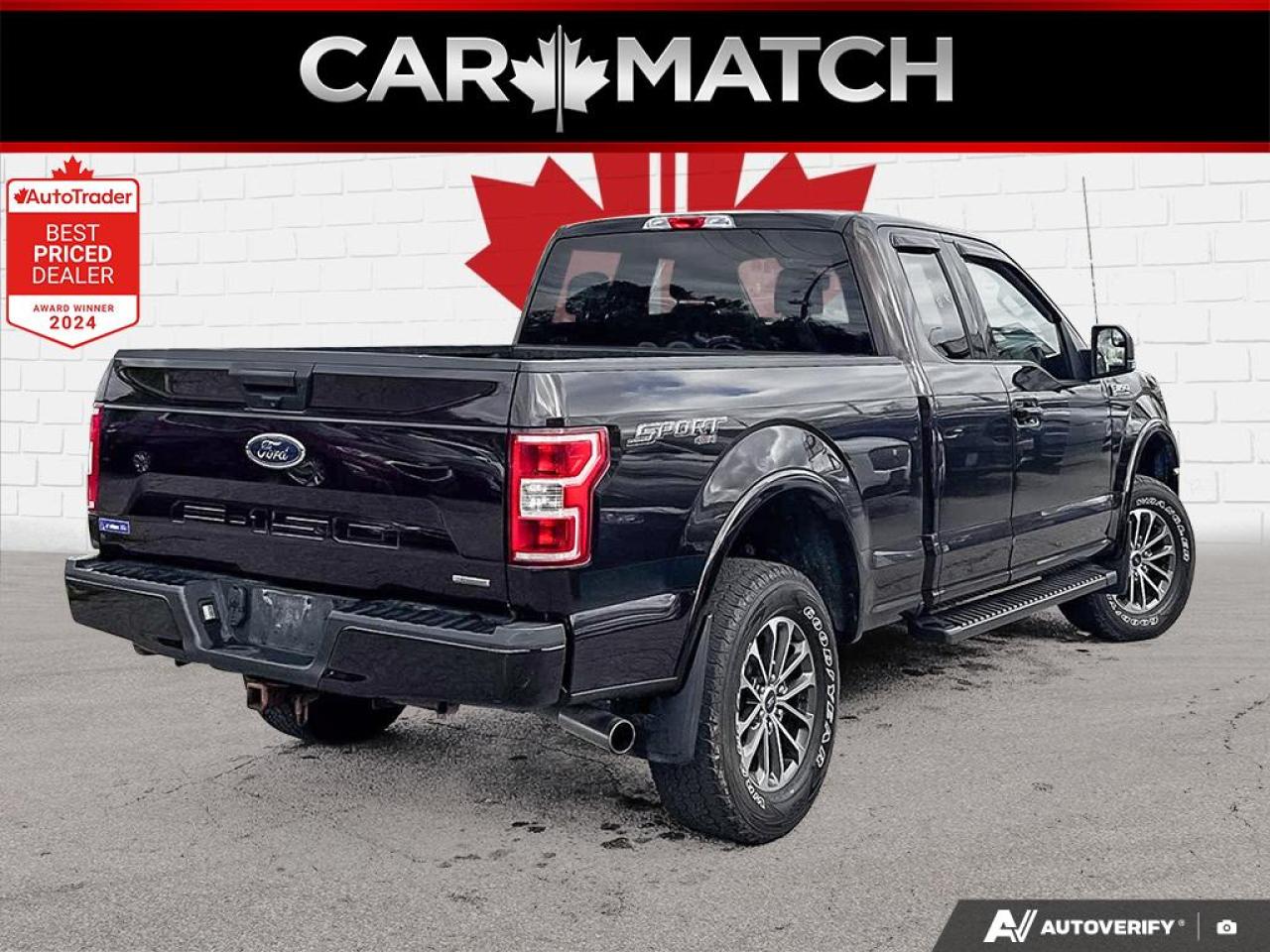 2019 Ford F-150 SPORT / 4WD  / 6.5" BOX / EXT CAB / ONLY 92111 KM - Photo #4