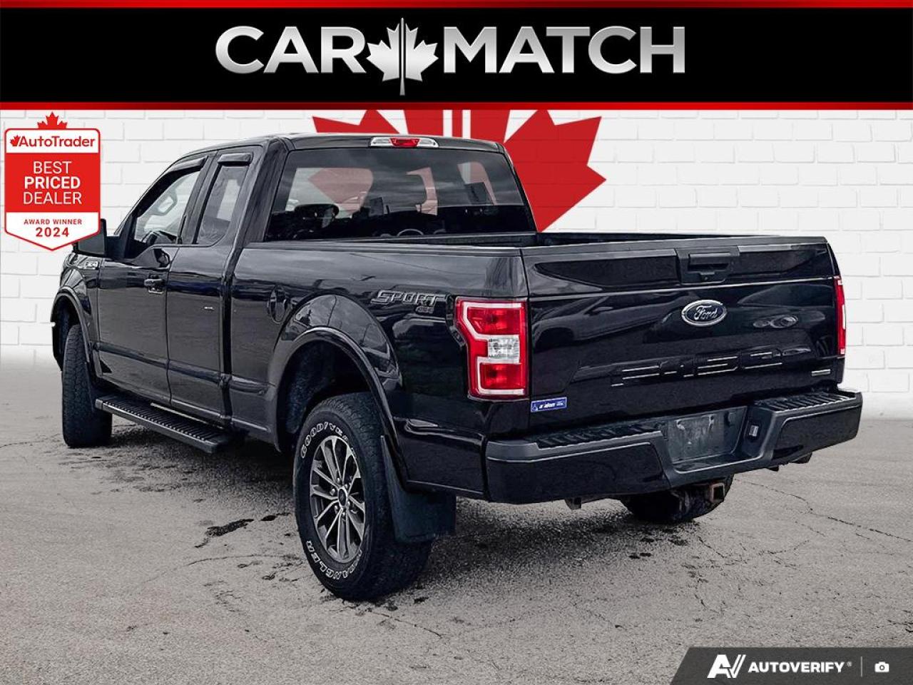 2019 Ford F-150 SPORT / 4WD  / 6.5" BOX / EXT CAB / ONLY 92111 KM - Photo #3