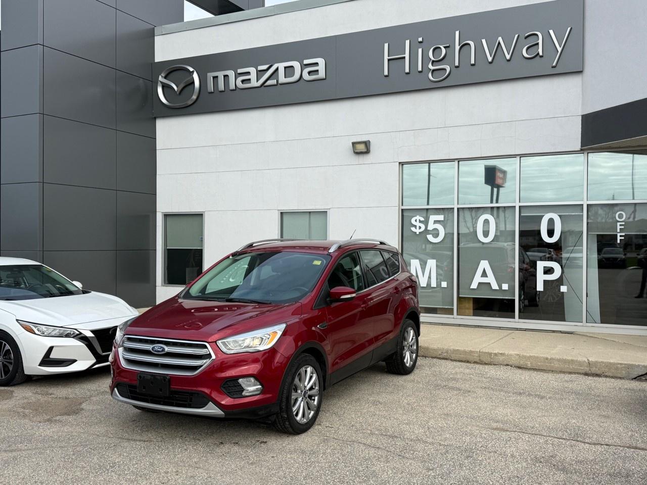 Used 2017 Ford Escape 4WD 4DR TITANIUM for sale in Steinbach, MB