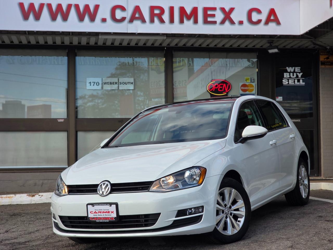 Used 2016 Volkswagen Golf 1.8 TSI Comfortline Leather | Sunroof | BSM | Backup Camera |Apple Car Play | Android Auto for sale in Waterloo, ON