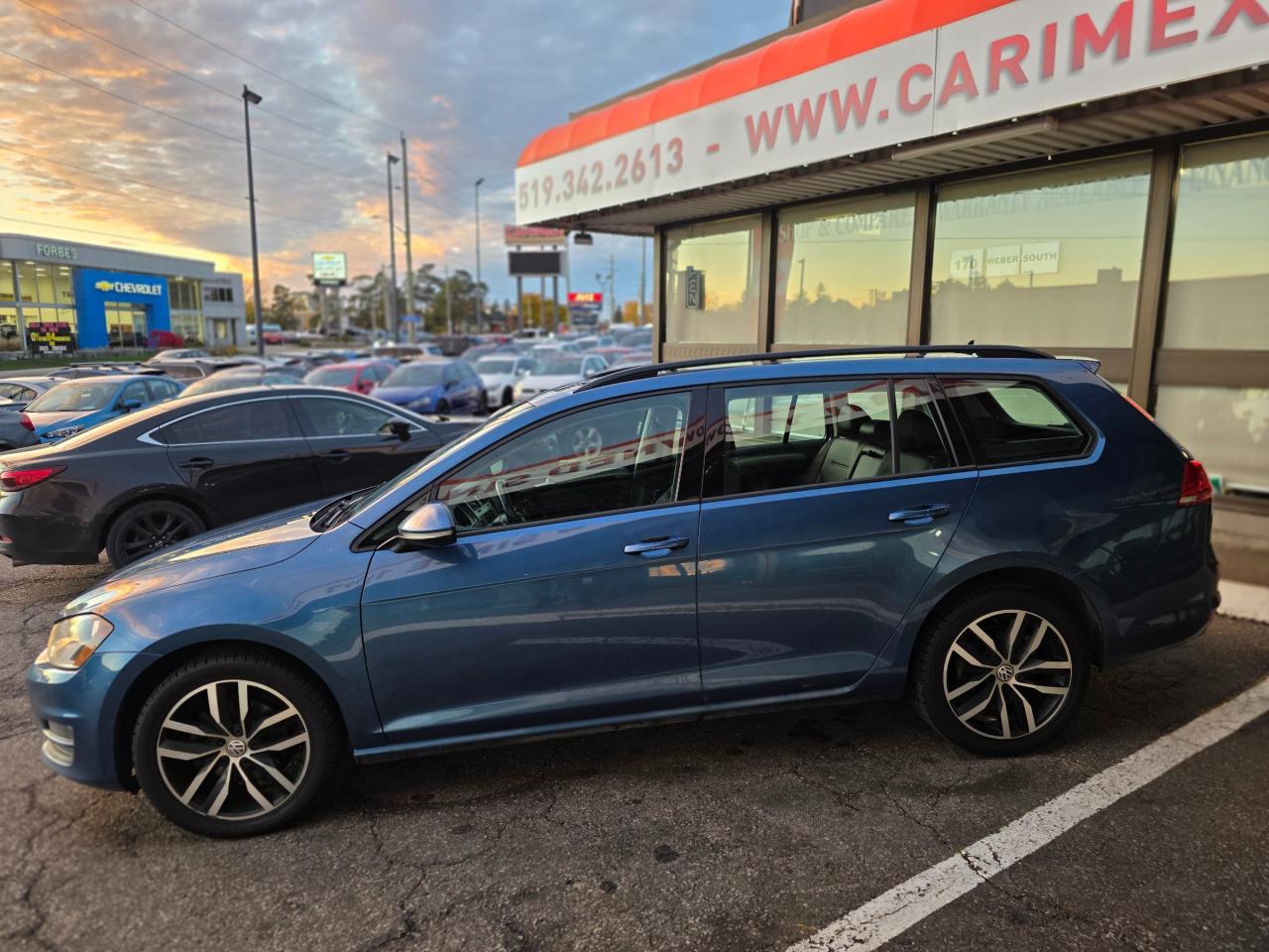 2017 Volkswagen Golf Sportwagen 1.8 TSI Comfortline AWD | Sunroof | Leather | BSM | Backup Camera Photo